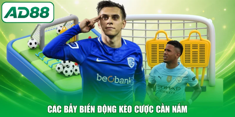 Các bẫy biến động kèo cược cần nắm